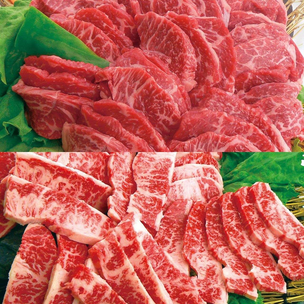 合計2.0kg】大満足ハラミ・カルビセット 焼肉用 真空パック 200g×各5